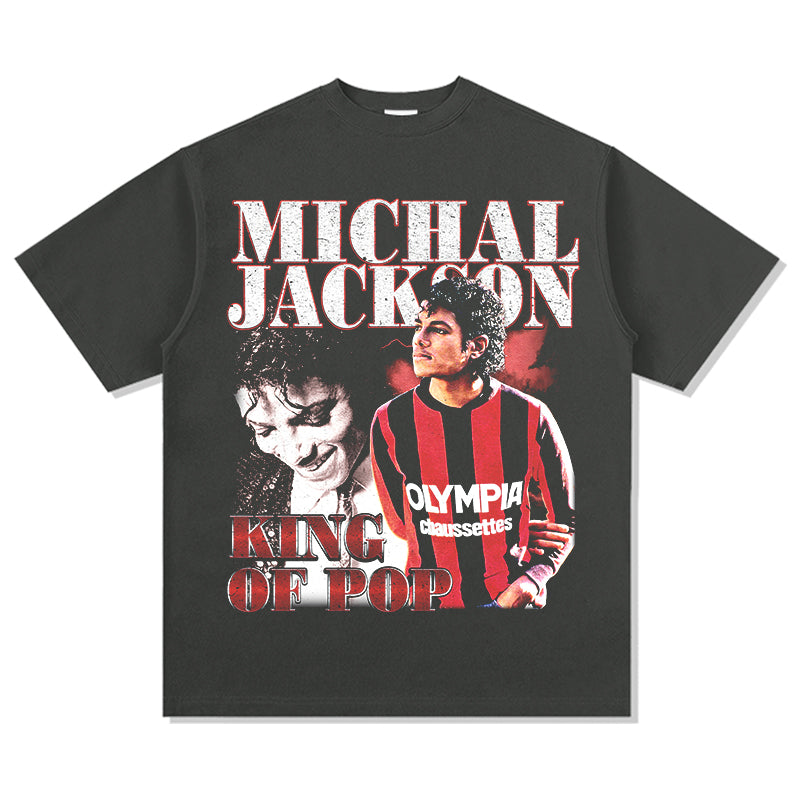 King Of Pop By Michael Jackson TEE Hoodie, Sweatshirt | CoreVibeTees.com (Image 2)