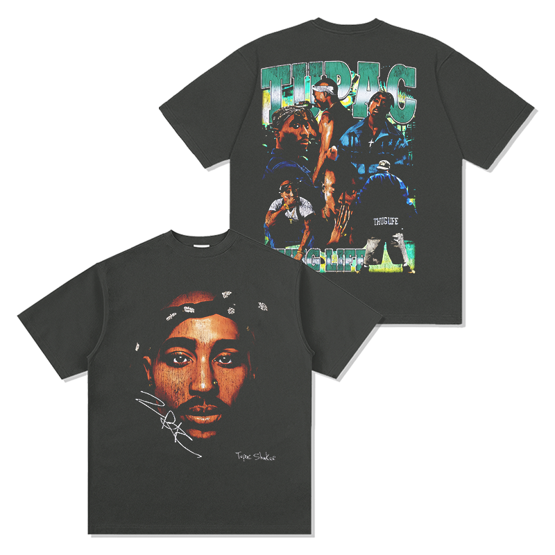 Tupac Shakur Signature TEE Hoodie, Sweatshirt | CoreVibeTees.com (Image 2)