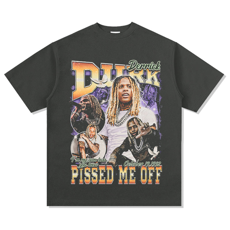 PISSED ME OFF By Lil Durk TEE Hoodie, Sweatshirt | CoreVibeTees.com (Image 2)
