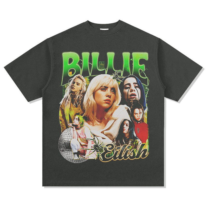 Billie Eilish Tee Hoodie, Sweatshirt | CoreVibeTees.com (Image 2)