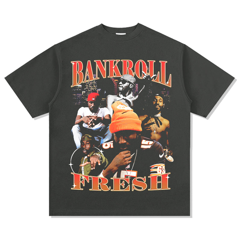 Bankroll Fresh Tee Hoodie, Sweatshirt | CoreVibeTees.com (Image 2)
