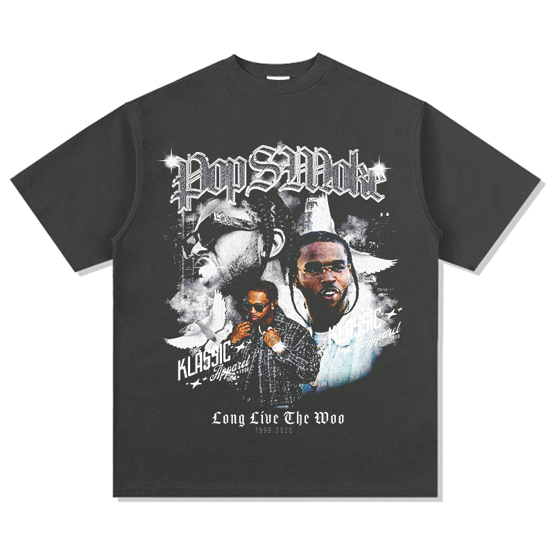 long live the woo By Pop Smoke TEE Hoodie, Sweatshirt | CoreVibeTees.com (Image 2)
