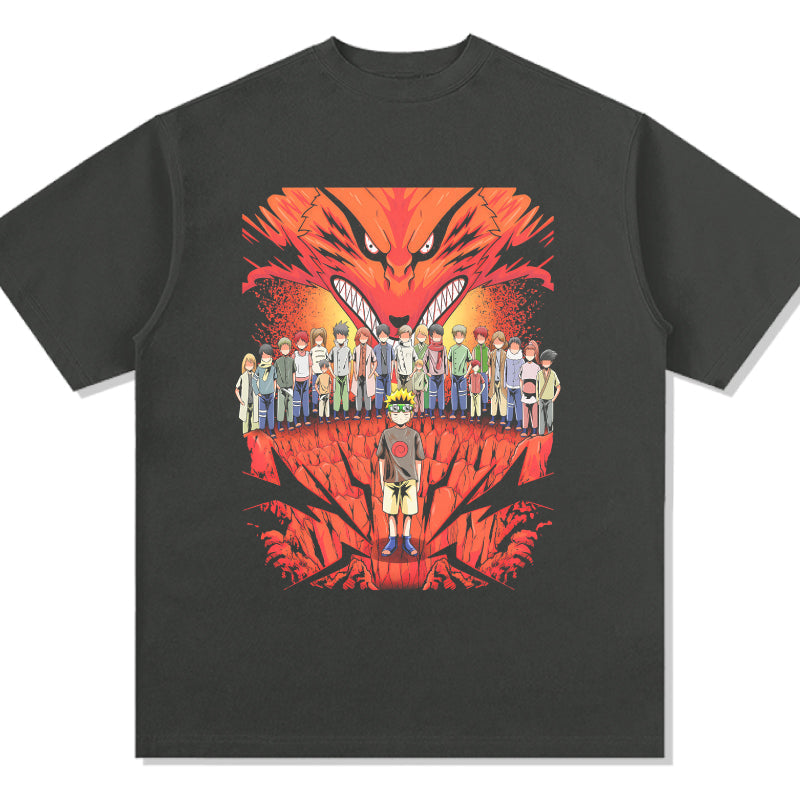 The King's Dugu "Anime" TEE Hoodie, Sweatshirt | CoreVibeTees.com (Image 3)