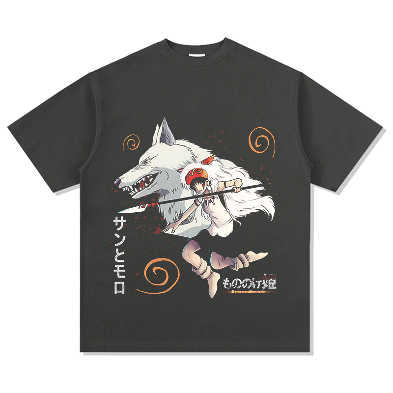 Princess Mononoke "Anime" TEE Hoodie, Sweatshirt | CoreVibeTees.com (Image 2)