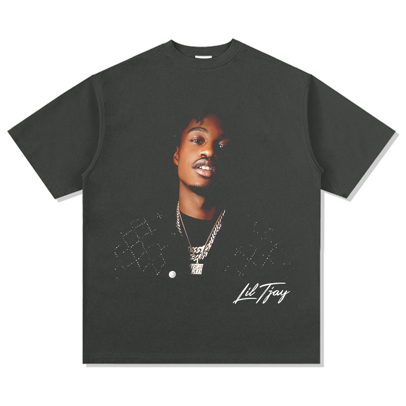 Lil Tjay Signature TEE Hoodie, Sweatshirt | CoreVibeTees.com (Image 2)