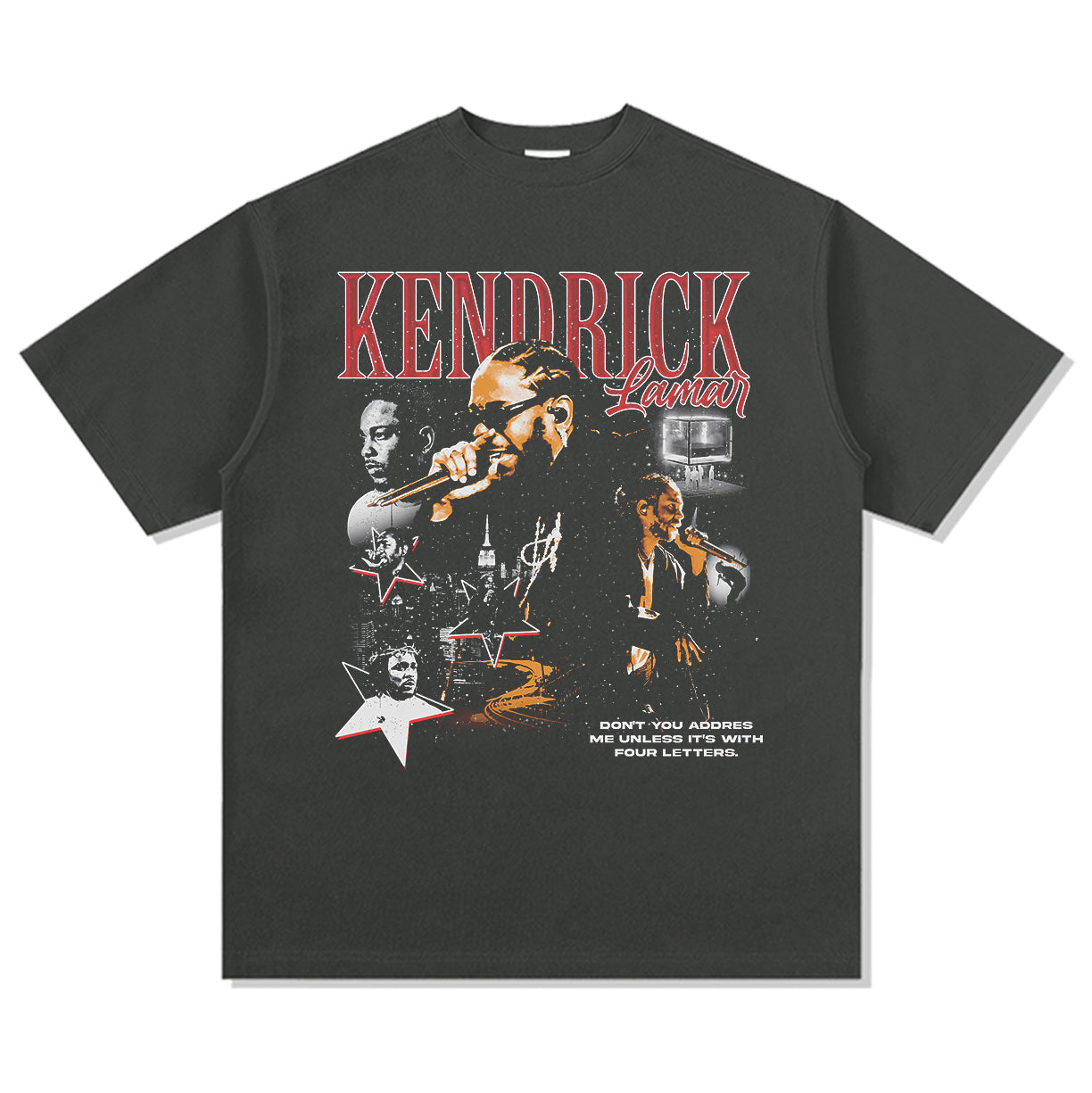 Don't You Address Me Unless It's With Four Letters By Kendrick Lamar Tee Hoodie, Sweatshirt | CoreVibeTees.com (Image 2)