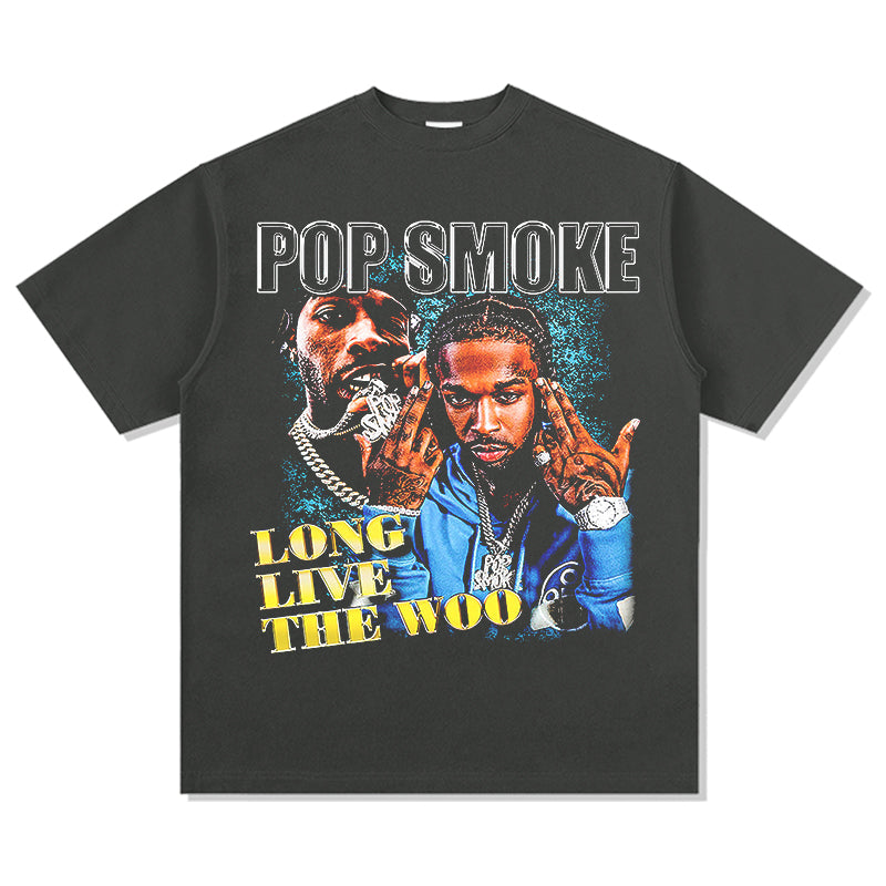 Long Live The Woo By Popsmoke TEE Hoodie, Sweatshirt | CoreVibeTees.com (Image 2)