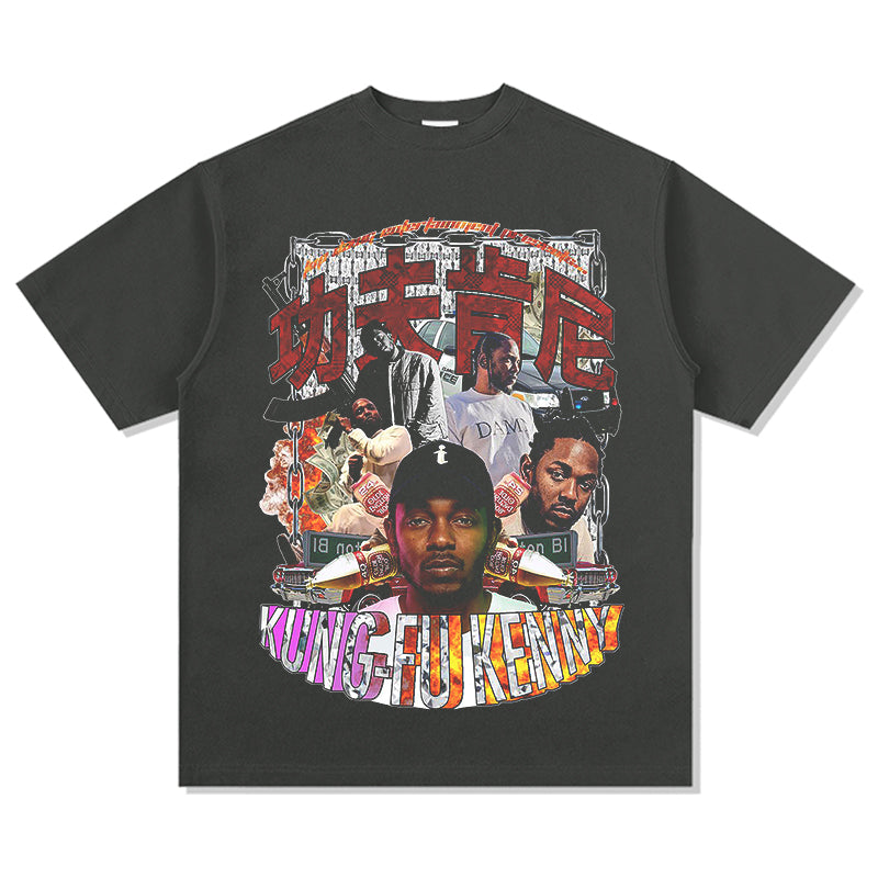 Kungfu Kenny By Kendrick Lamar TEE Hoodie, Sweatshirt | CoreVibeTees.com (Image 2)