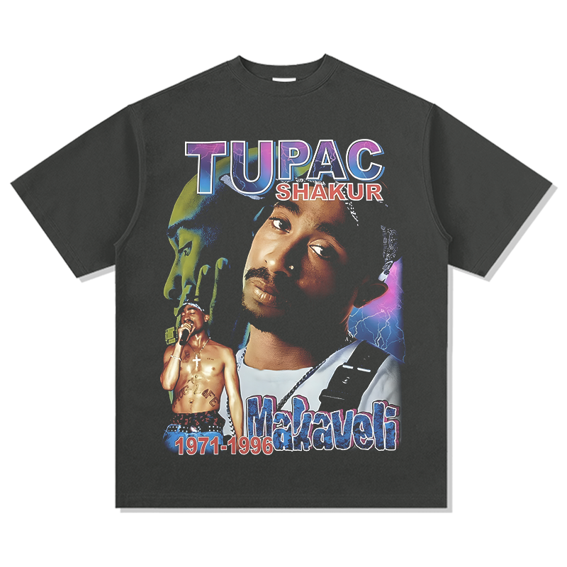 Makaveli By Tupac Shakur Tee Hoodie, Sweatshirt | CoreVibeTees.com (Image 2)