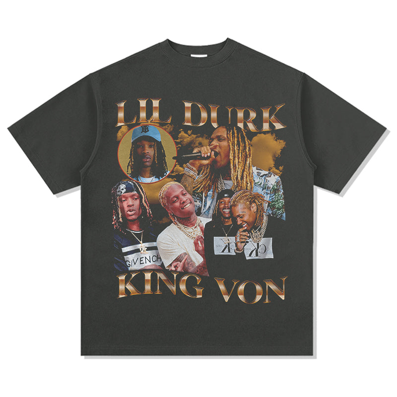 Lil Durk King Von TEE Hoodie, Sweatshirt | CoreVibeTees.com (Image 2)