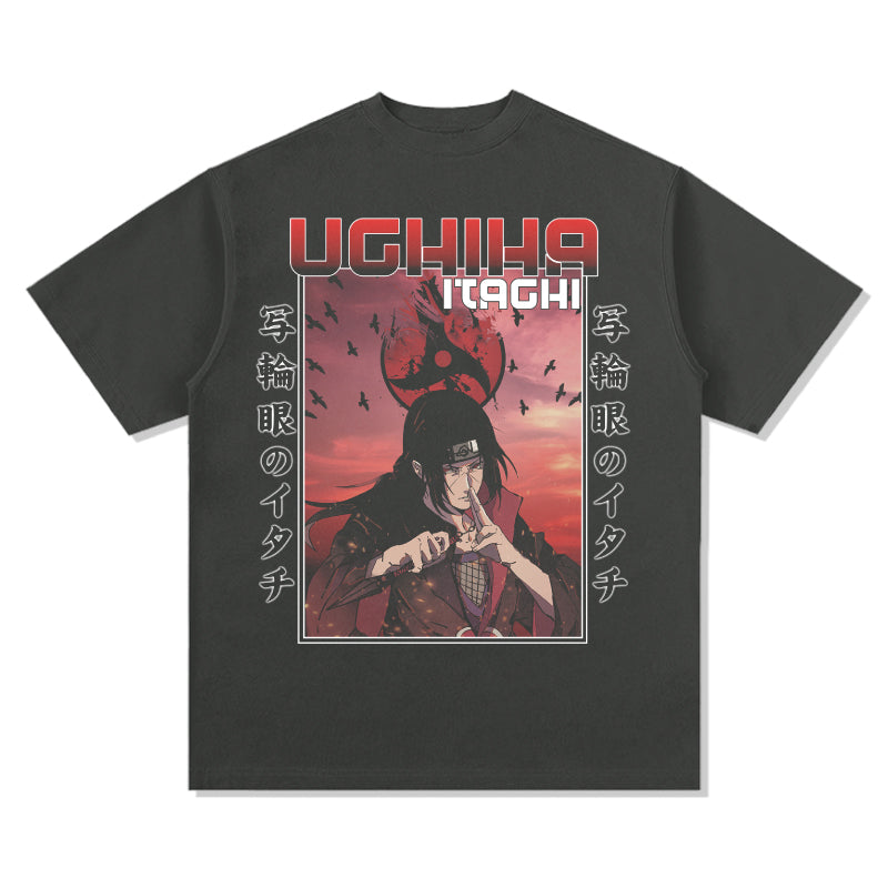 Uchiha Itach Narto "Anime" TEE Hoodie, Sweatshirt | CoreVibeTees.com (Image 2)