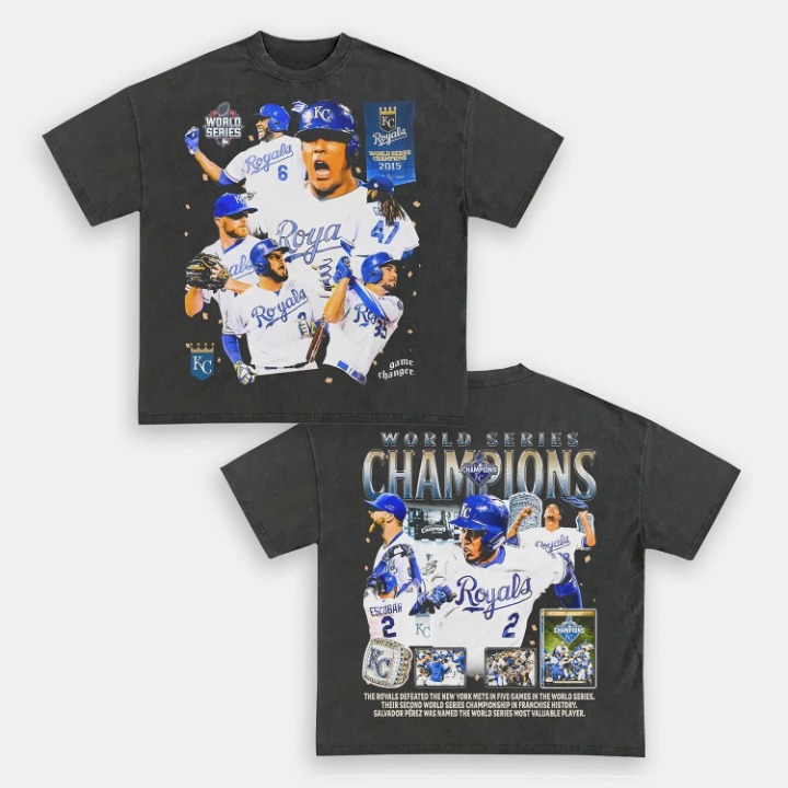 World Series champs Royals Back Design TEE Hoodie, Sweatshirt | CoreVibeTees.com (Image 2)