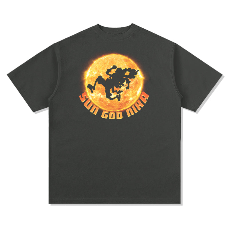 Sun God Nika "Anime" TEE Hoodie, Sweatshirt | CoreVibeTees.com (Image 2)