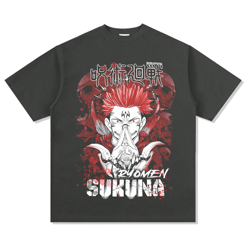 Ryomen Sukuna "Anime" TEE Hoodie, Sweatshirt | CoreVibeTees.com (Image 2)