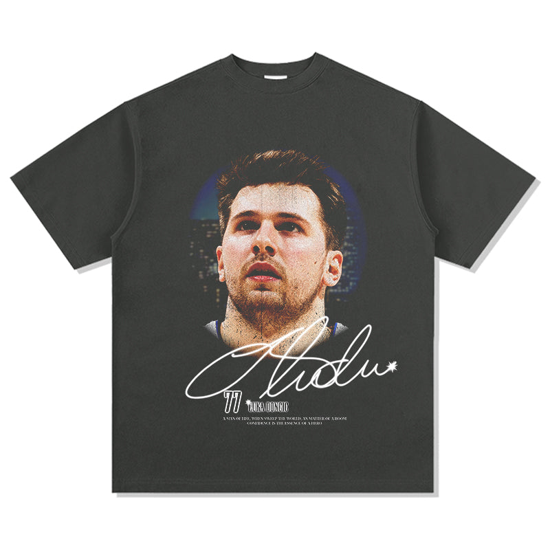 Luka Doncic TEE NBA Style001 Hoodie, Sweatshirt | CoreVibeTees.com (Image 2)