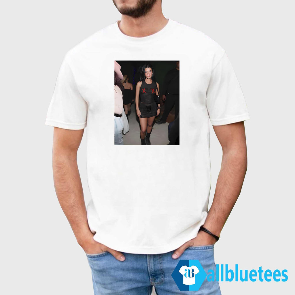 Charli D’Amelio Black Mesh Shirt