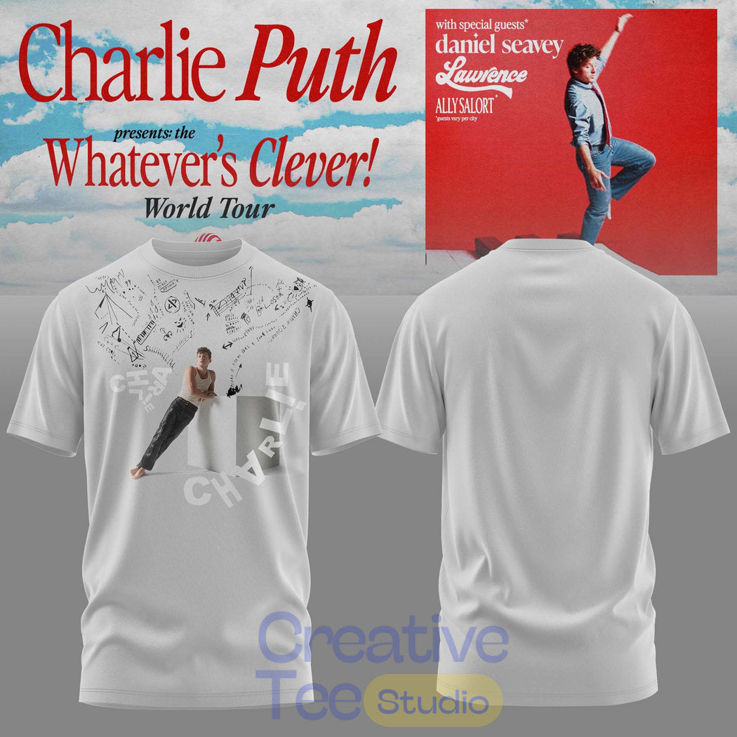 Charlie Puth: Whatever’s Clever! World Tour Special Hoodie