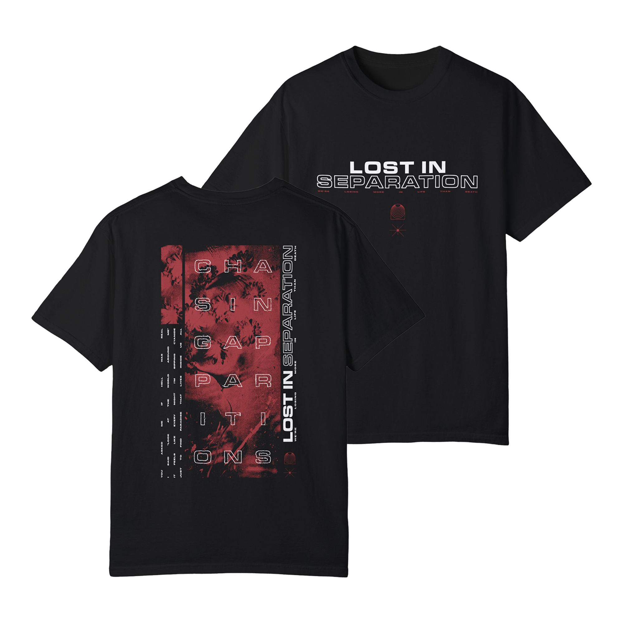 Lost In Separation - Chasing Apparitions T-Shirt Hoodie, Sweatshirt | CoreVibeTees.com (Image 1)