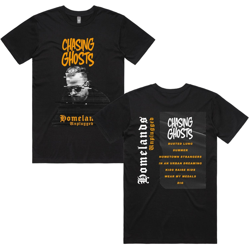 Homelands Unplugged Static Tee (Black) Hoodie, Sweatshirt | CoreVibeTees.com (Image 1)