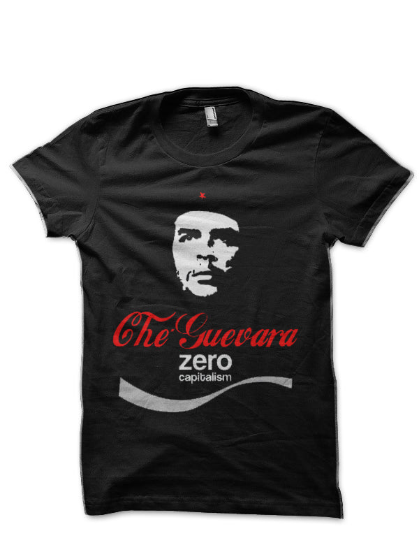 Che Guevara Zero Capitalism Black T-Shirt Hoodie, Sweatshirt | CoreVibeTees.com
