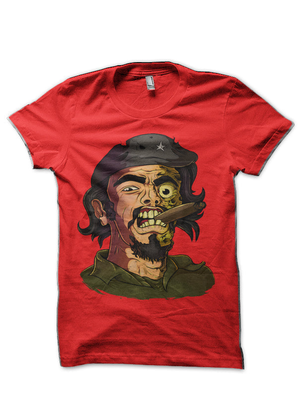Che Guevara Undead Red T-Shirt Hoodie, Sweatshirt | CoreVibeTees.com