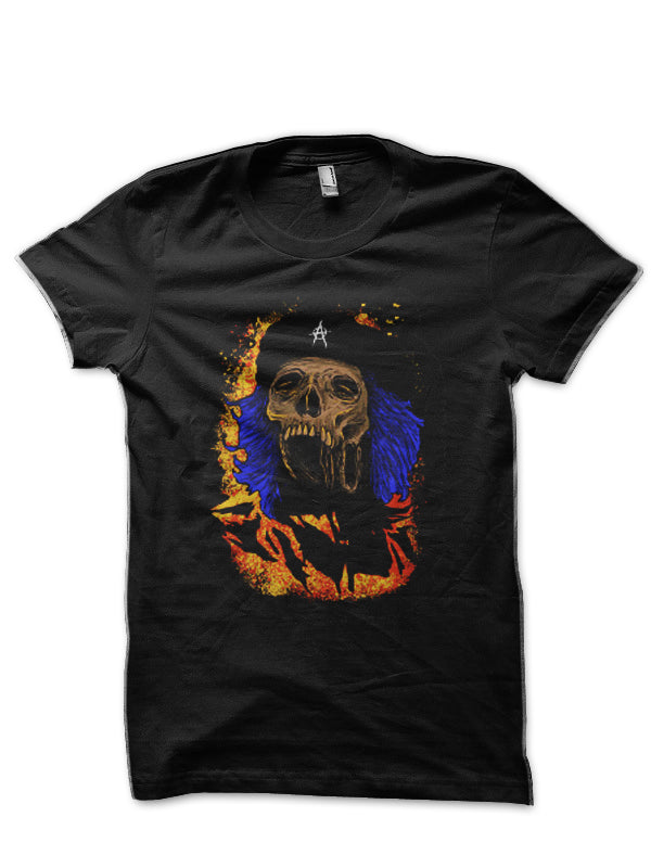 Che Guevara Skull Portrait Black T-Shirt Hoodie, Sweatshirt | CoreVibeTees.com