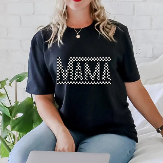 Checkered Mama Shirtmama Shirtmama Teecheckered Shirt checkered Teeretro Mama Shirtmothers Day Shirtchecker Pattern Mama Shirtmama  sweater and hoodie