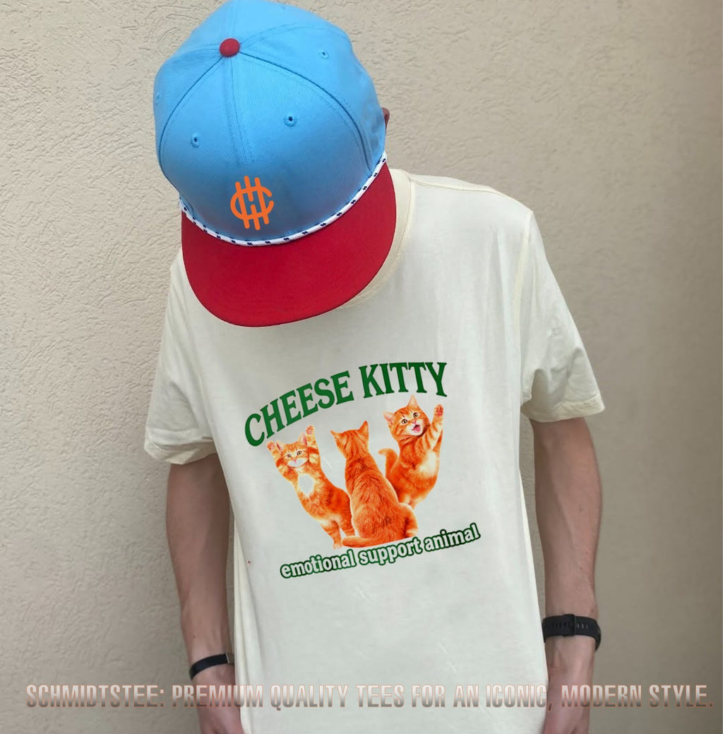 Cheese Kitty Emotional Support Animal Shirt