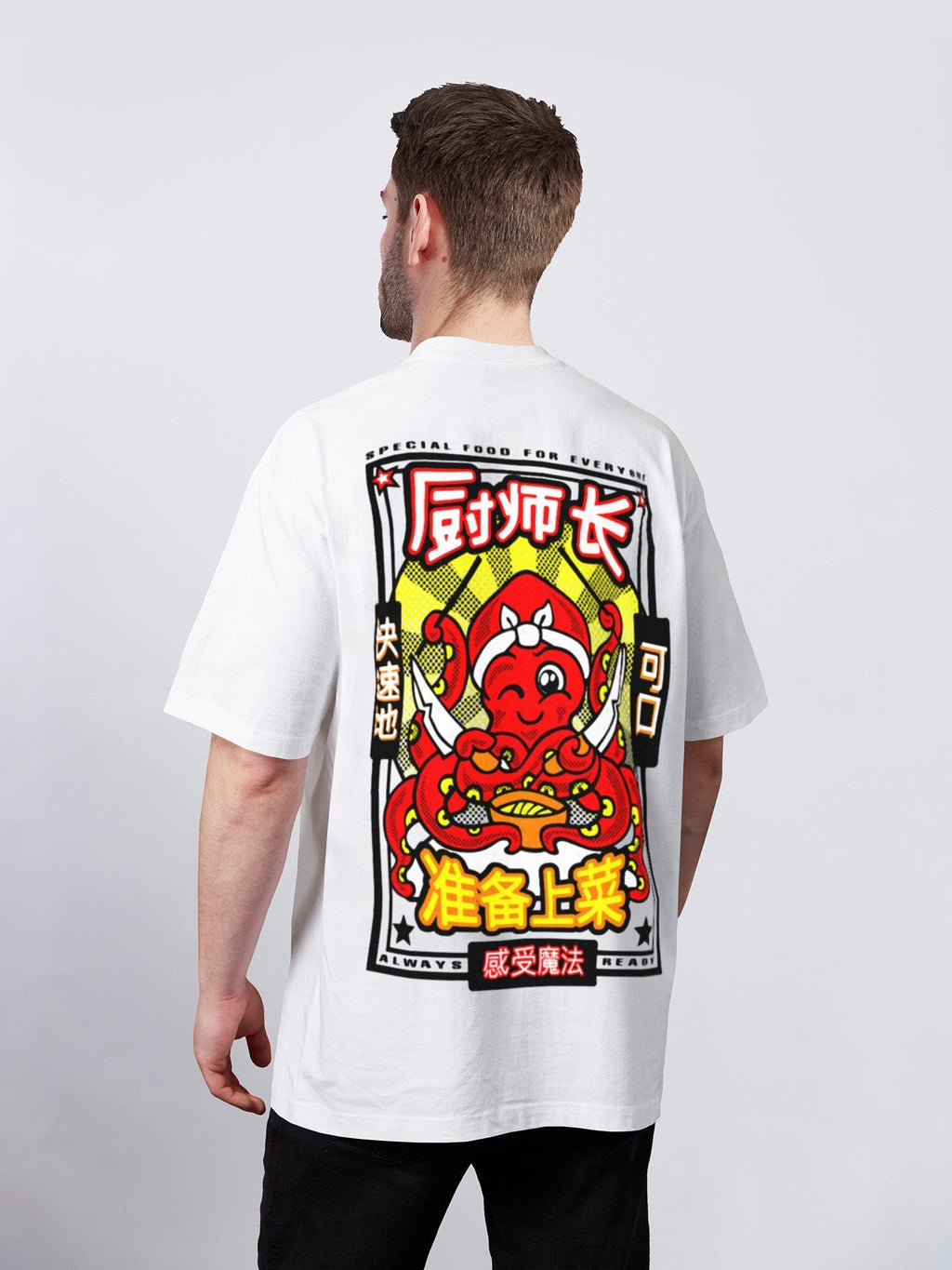 Chef Octopus T-shirt Hoodie, Sweatshirt | CoreVibeTees.com (Image 5)
