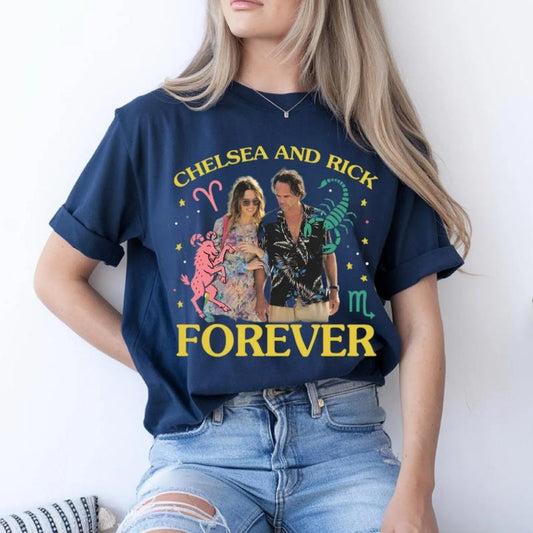 Chelsea And Rick T-Shirt, Rick Hatchett And Chelsea Sweatshirt, The White Lotus Season 3 Hoodie, Shirt For Movie Lover, Gift For Couple