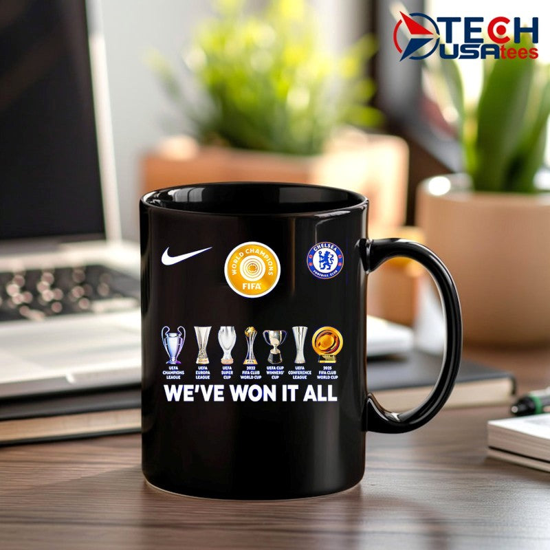Chelsea FC 2025 World Champions Fifa we’ve won it all shirt
