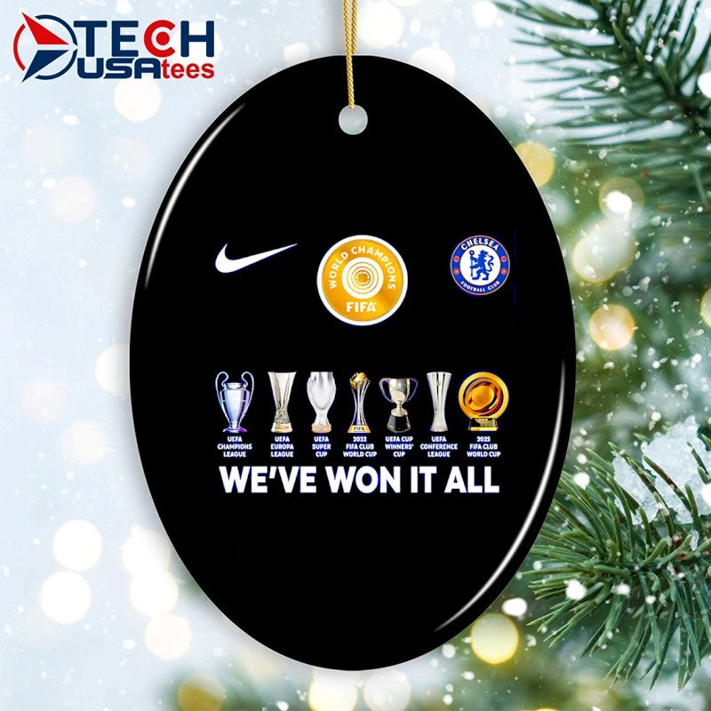 Chelsea FC 2025 World Champions Fifa we’ve won it all shirt