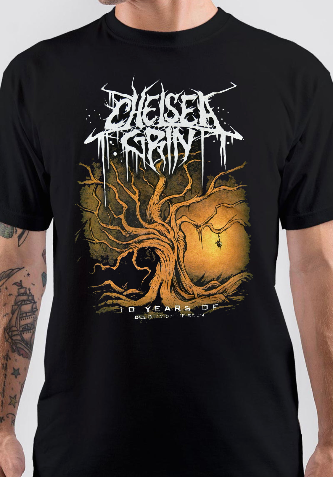 Chelsea Grin 10 Years T-Shirt Hoodie, Sweatshirt | CoreVibeTees.com