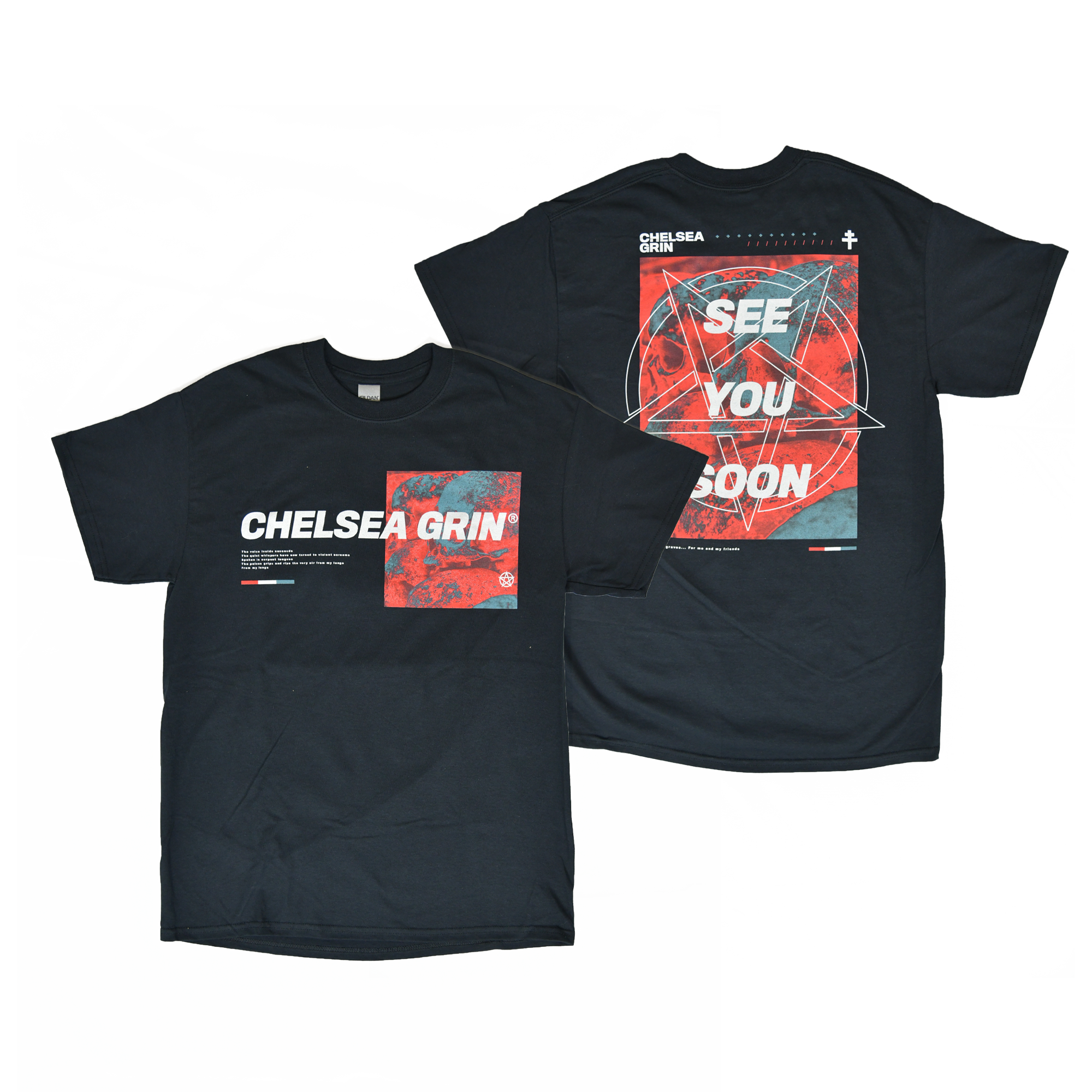 Chelsea Grin - See You Soon Shirt Hoodie, Sweatshirt | CoreVibeTees.com (Image 1)