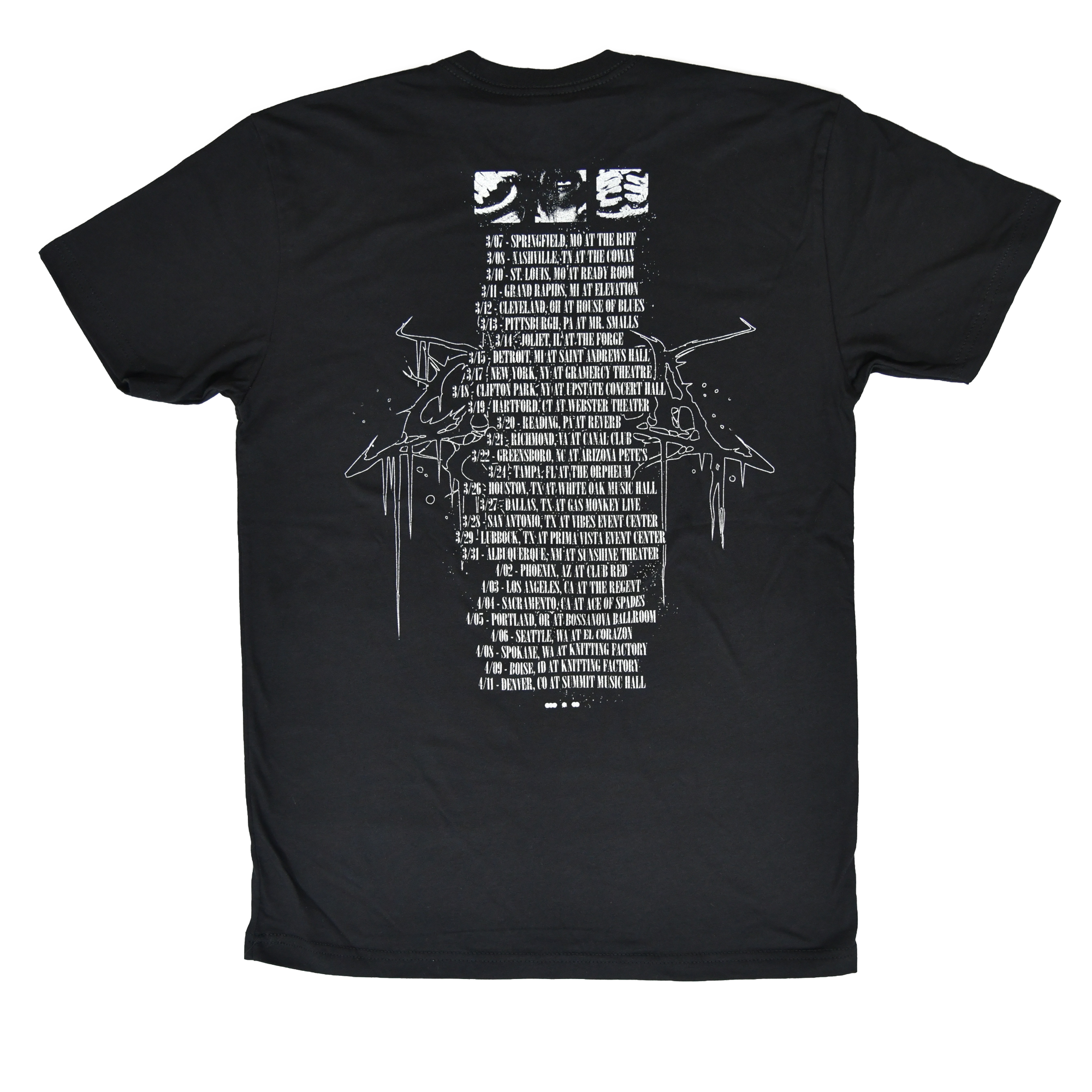 Chelsea Grin - Tour Tee Hoodie, Sweatshirt | CoreVibeTees.com (Image 3)