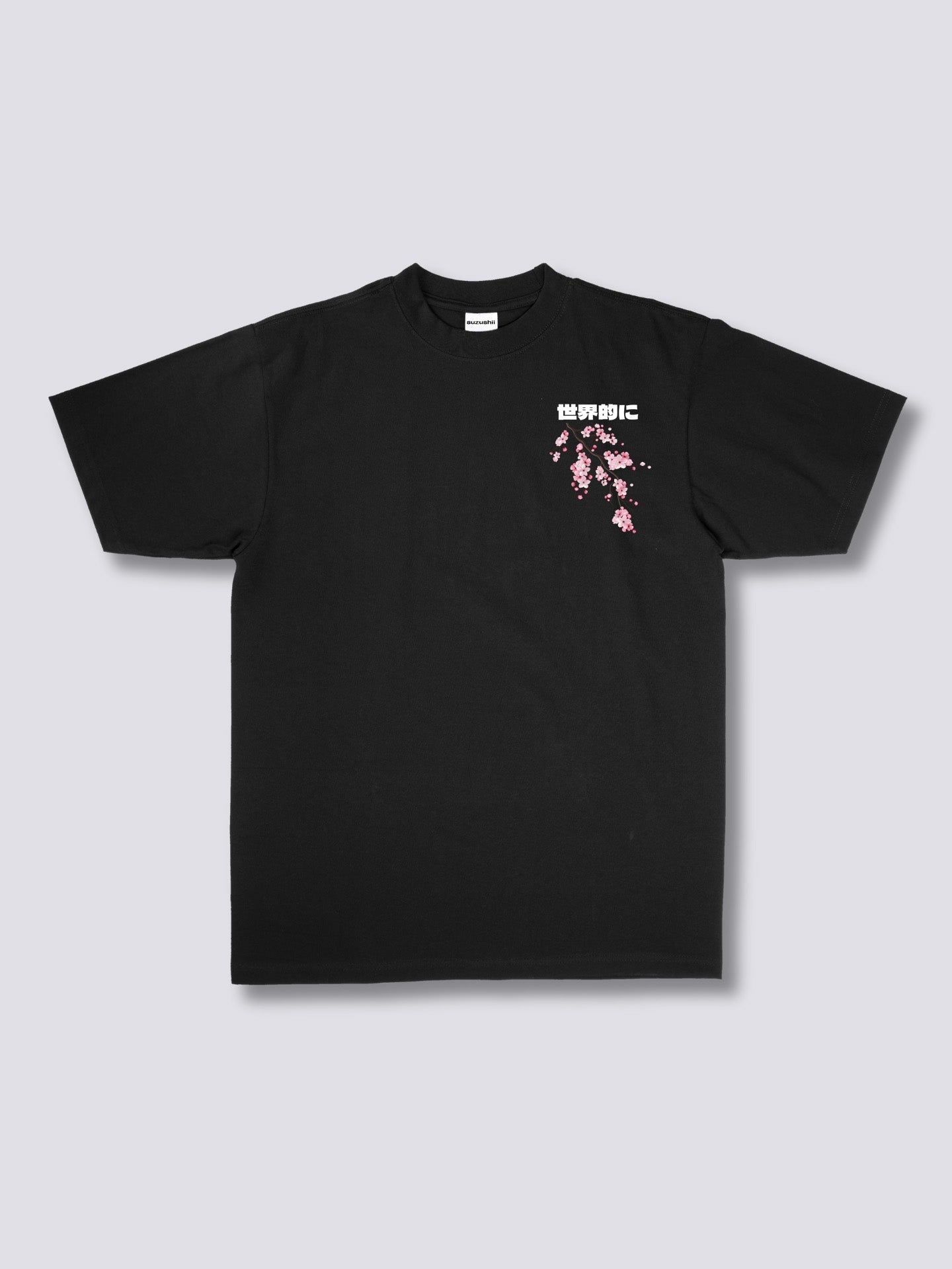 Cherry Blossom Back T-Shirt Hoodie, Sweatshirt | CoreVibeTees.com (Image 2)