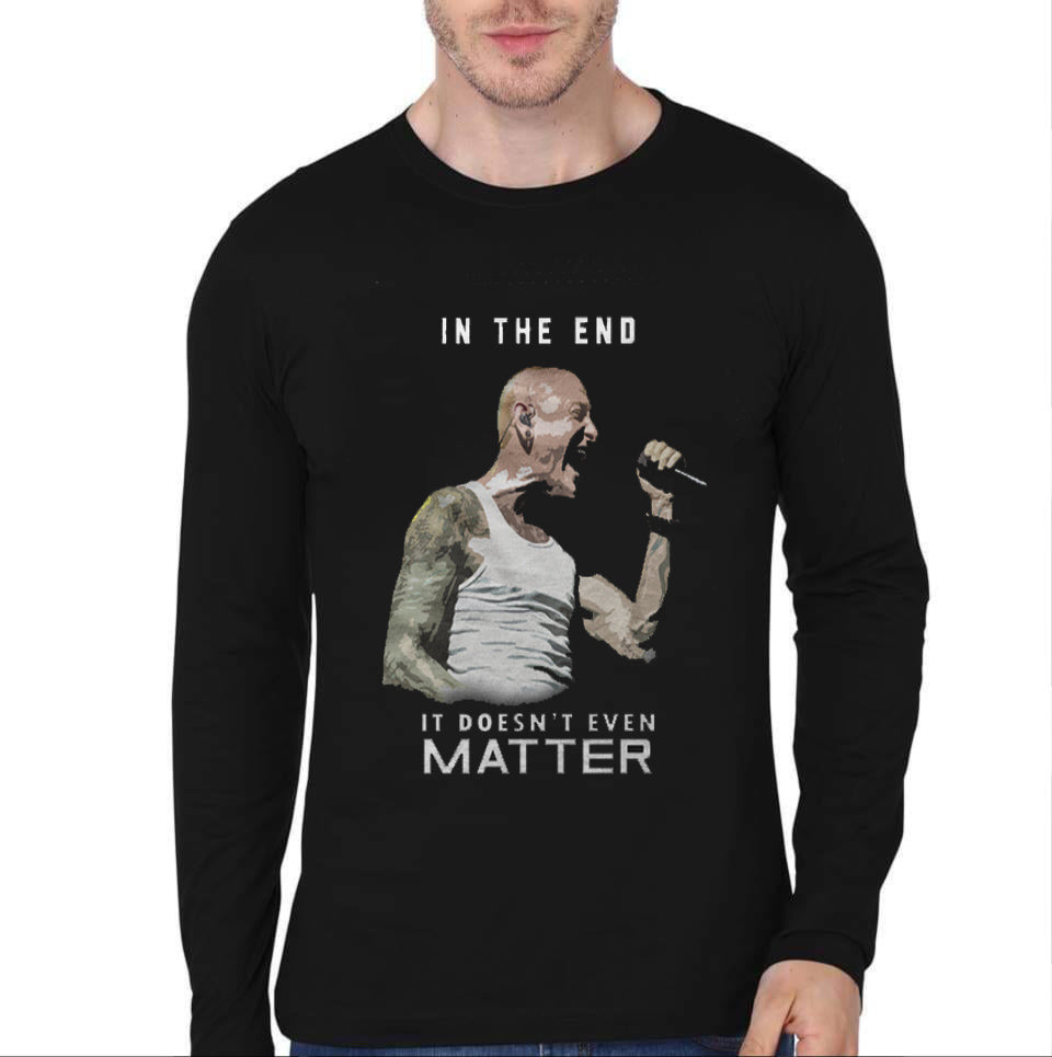 Chester Bennington Full Sleeve T-Shirt Hoodie, Sweatshirt | CoreVibeTees.com
