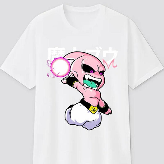 Chibi Majin Buu T-shirt & Sweatshirt, Dragon Ball Graphic Tee, Anime & Manga Gifts Sweatshirt, Hoodie, Comfort Colors