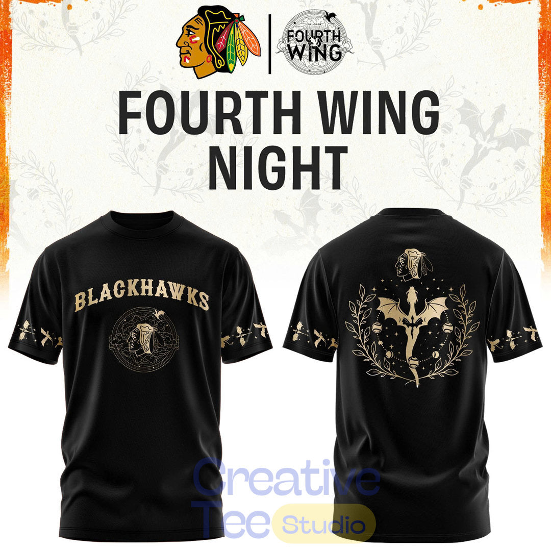 Chicago Blackhawks Fourth Wings Night Limited Edition Hoodie