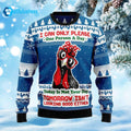 Chicken I Can Only Please One Person A Day Ugly Christmas Sweater