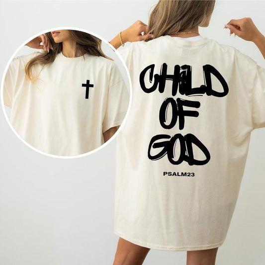 Child of God T-Shirt, Inspirational Corinthians Bible Verse Tee, Christian Faith Graphic Shirt, Religious Apparel, Womenswear Tshirt
