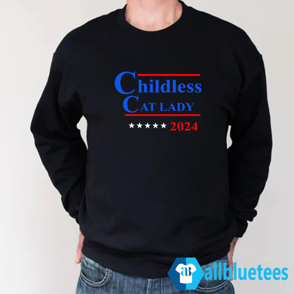 Childless Cat Lady 2024 Shirt