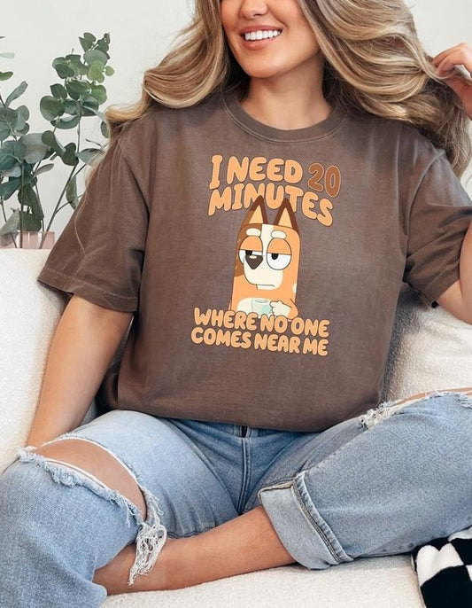 Chili Mum Shirt, B.lu.e.y, I need 20 minutes, Mother's Day t-shirt, Women's, Bl.u.u.e.y Mum shirt, Mama shirt, Mom shirt