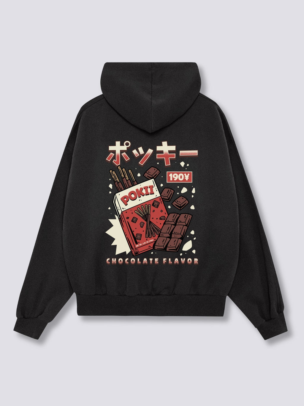 Chocolate Pokii Back Hoodie T-Shirts, Sweatshirt | CoreVibeTees.com (Image 1)