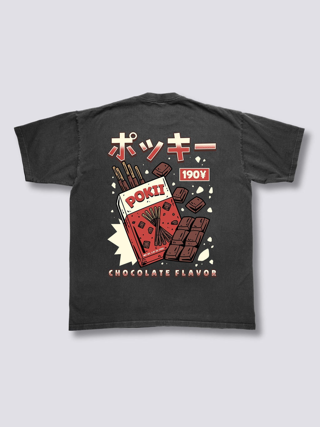 Chocolate Pokii Back Vintage T-Shirt Hoodie, Sweatshirt | CoreVibeTees.com (Image 1)