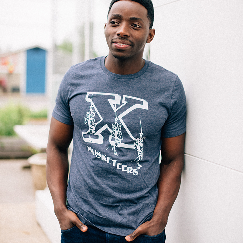Vintage Xavier Musketeers Logo Shirt Hoodie, Sweatshirt | CoreVibeTees.com (Image 2)