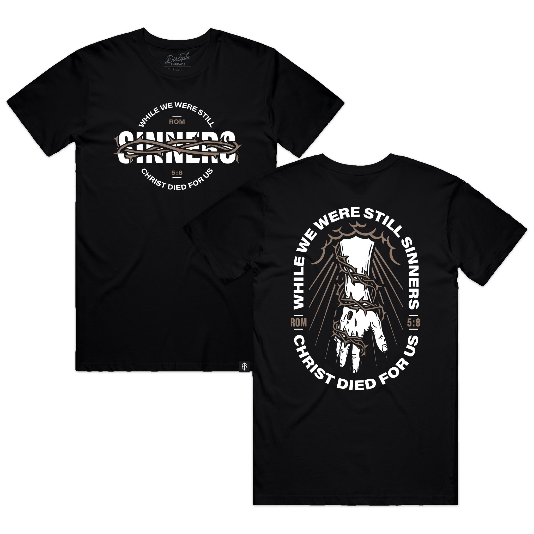Christ Died For Us T-shirt Hoodie, Sweatshirt | CoreVibeTees.com (Image 1)