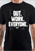 Christian Cage Out Work Everyone Black T-Shirt Hoodie, Sweatshirt | CoreVibeTees.com