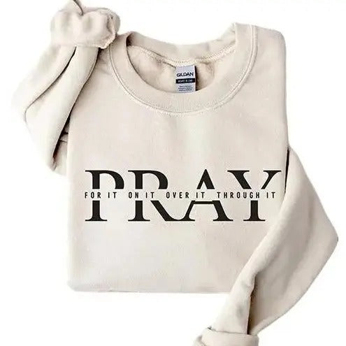 Christian Pray Sweatshirt, Women Of The Bible Sweater, Christian Women Sweater, Prayer Shirt, Praying Women Crewneck, Jesus Church Shirt