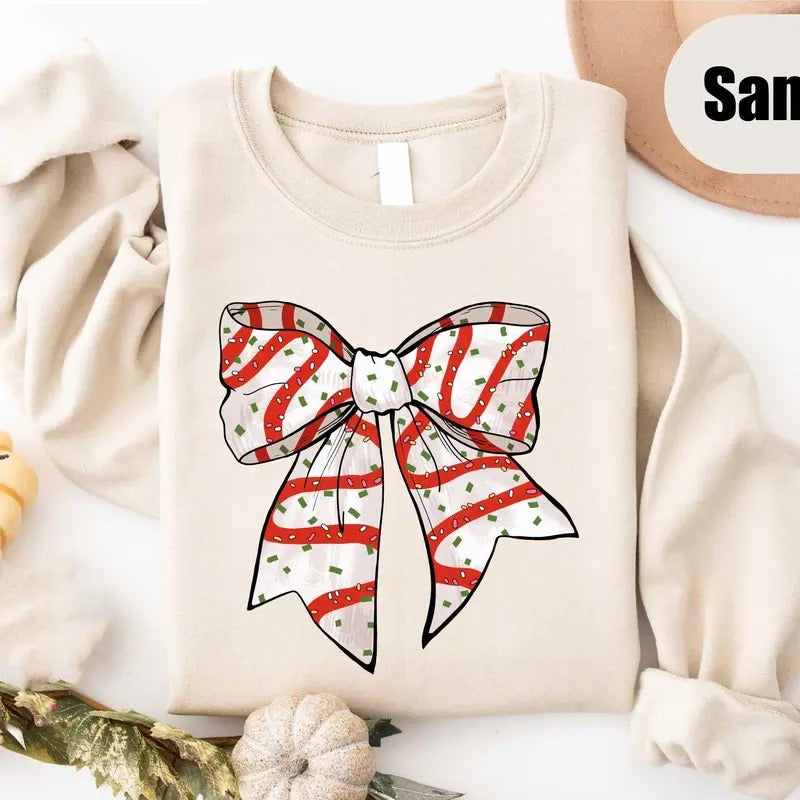 Christmas Coquette Shirt, Christmas Sweater, Christmas Bow Shirt, Holiday Sweatshirt, Merry Christmas Shirt, Xmas Shirt, Retro Christmas, Christmas Gift Holiday Sweatshirt,  Christmas T- Shirt, Christmas Clothes, Christmas Vibes, Christmas Season